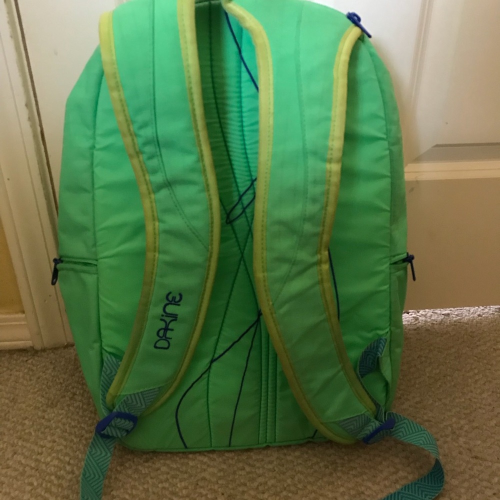 Green Dakine backpack